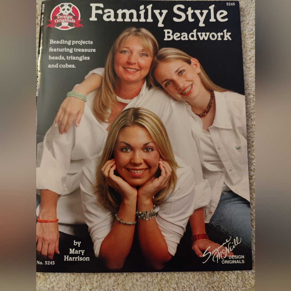 New Book, Family Style Beadwork, By Mary Harrison